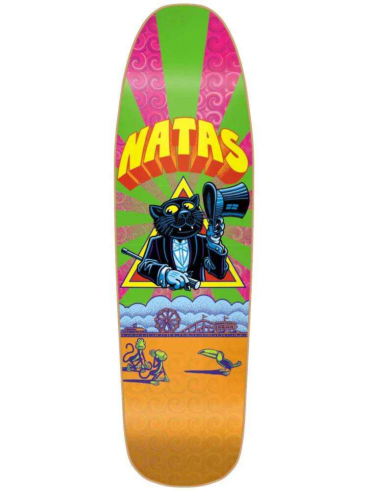 101 Natas Panther HT Skateboard Deck - 9.25″ Multi/Holographic
