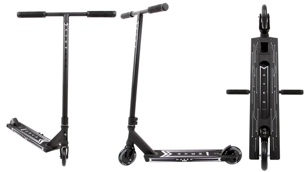 AO Maven 2019 Complete Scooter - Black/Burntpipe - Image 3
