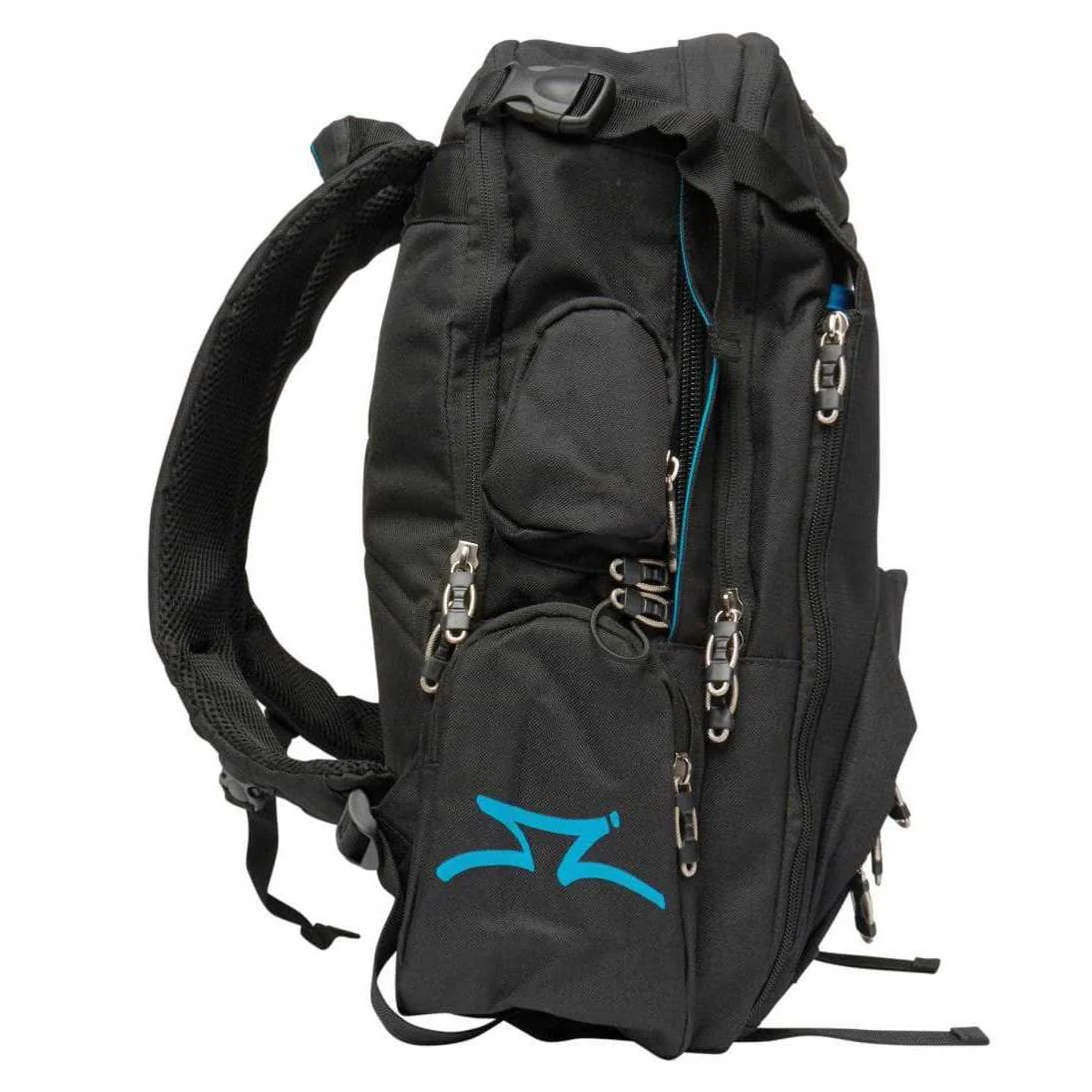 AO Transit Scooter Backpack - Black/Turquoise - Image 2