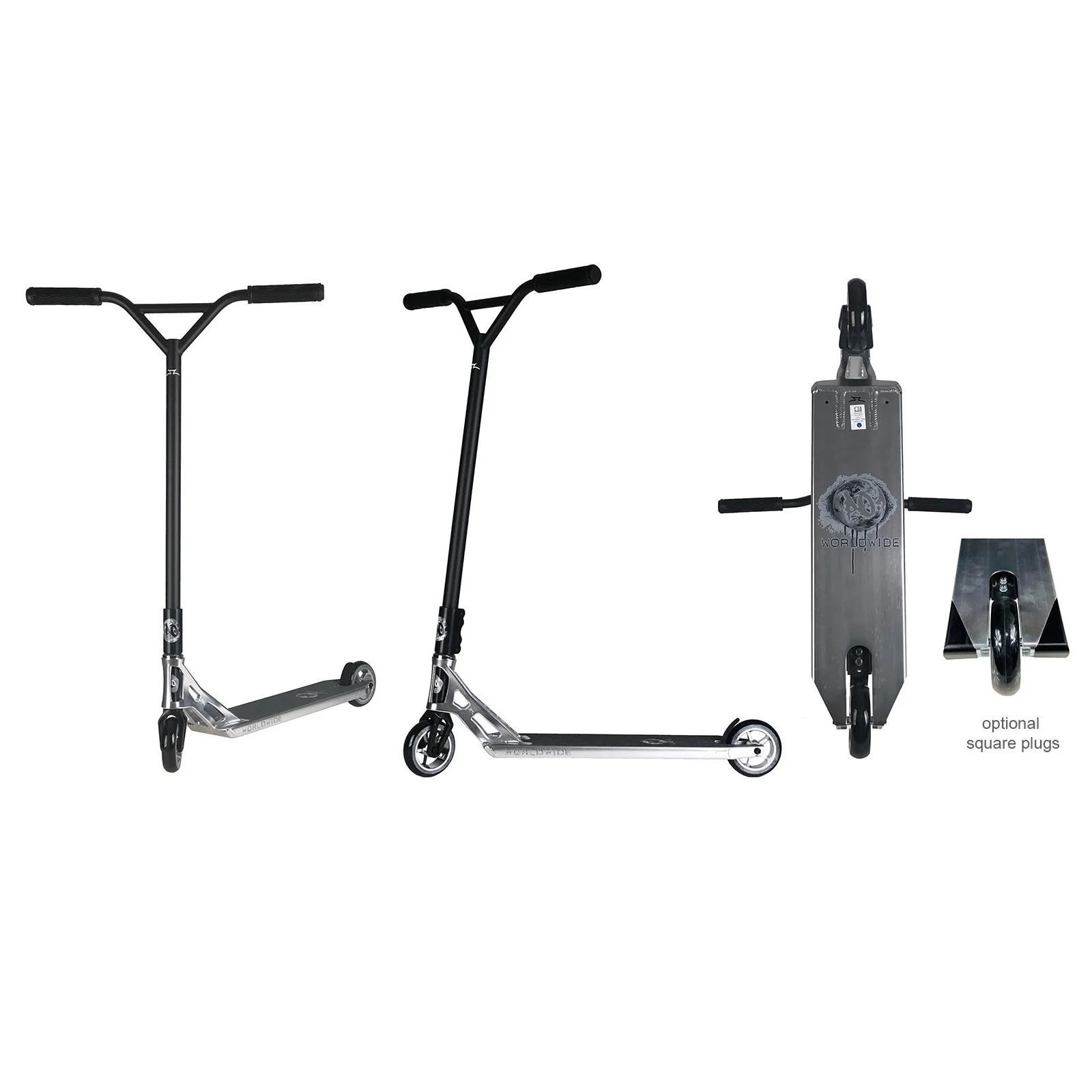 AO Worldwide Complete Scooter 5.8 x 22 - Chrome - Image 2