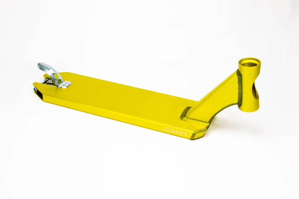 Apex Jesse Bayes Signature Scooter Deck 580mm - Bright Yellow - Image 2