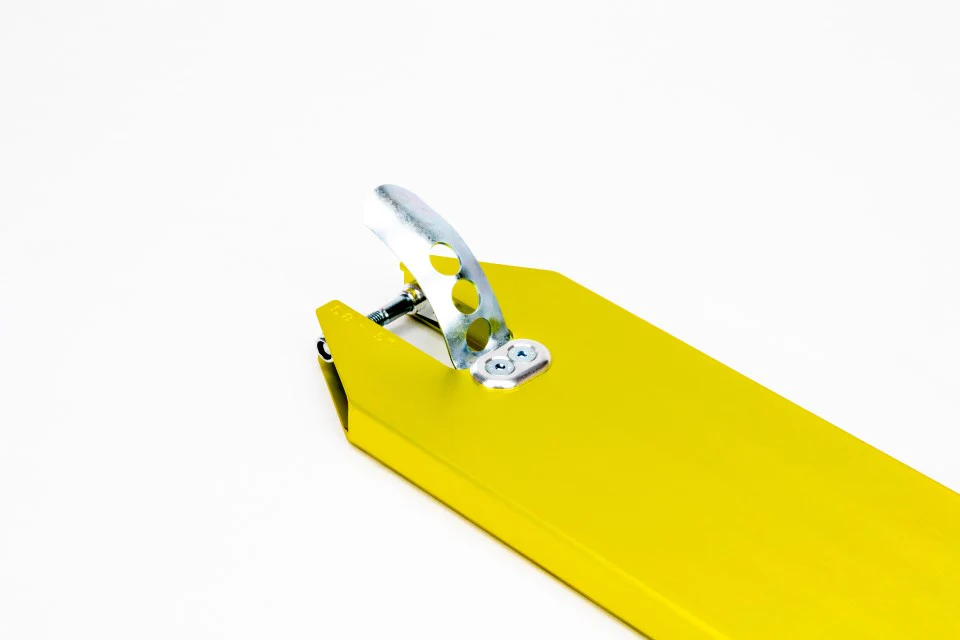 Apex Jesse Bayes Signature Scooter Deck 580mm - Bright Yellow - Image 3
