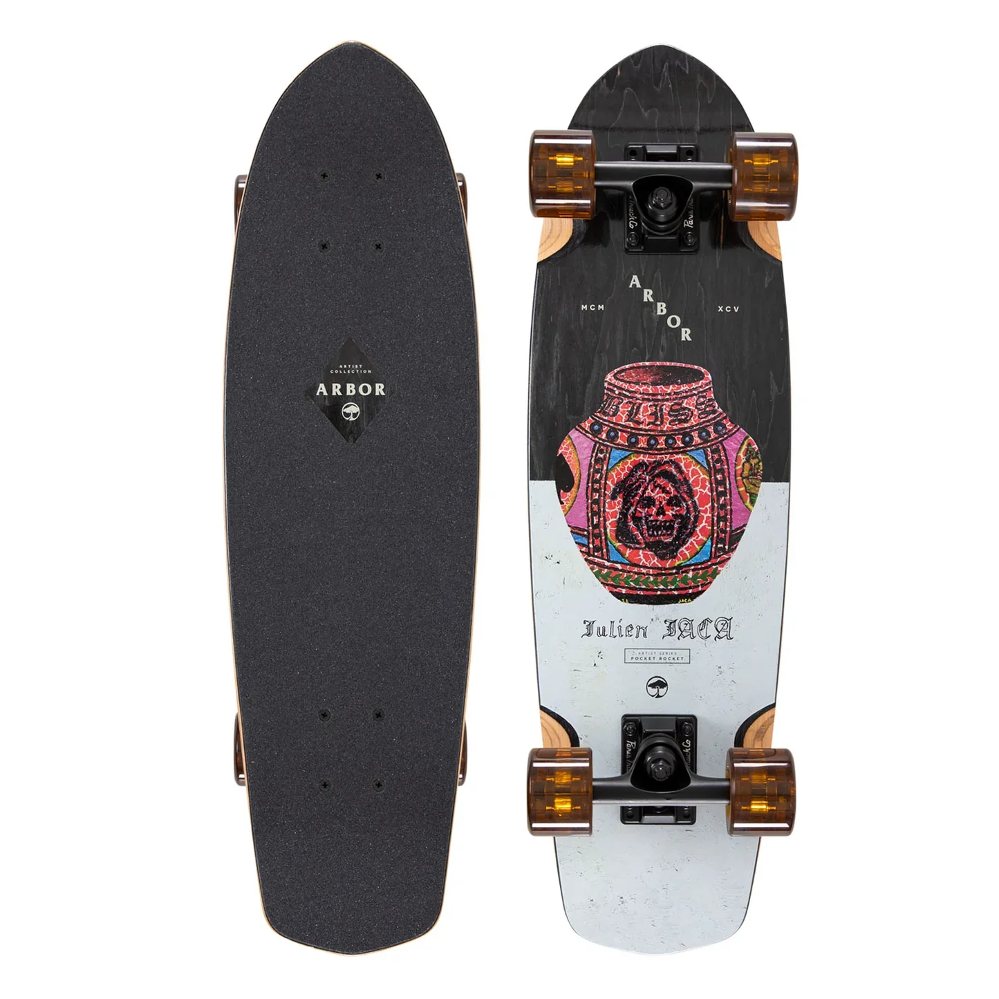 Arbor Pocket Rocket Artist Julien Jaca Cruiser Complete - 27″