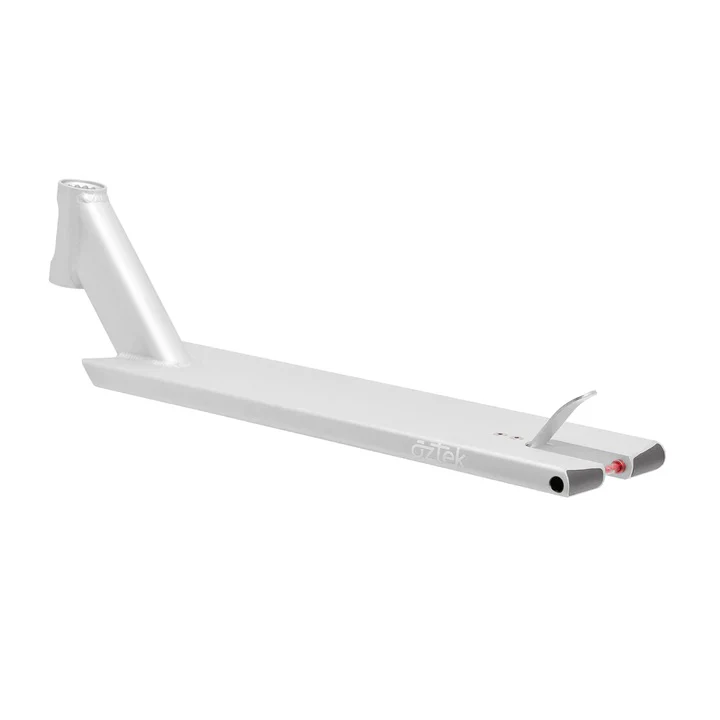 Aztek Siren Scooter Deck 6.0″ X 22″ - Silver - Image 3