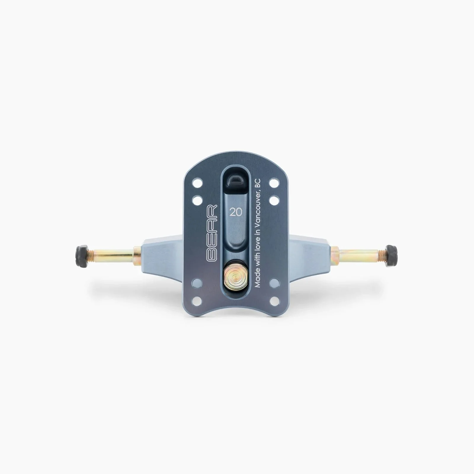 Bear Trucks Precision Slalom Smokey 120mm - Pewter/Venom (Pair) - Image 4