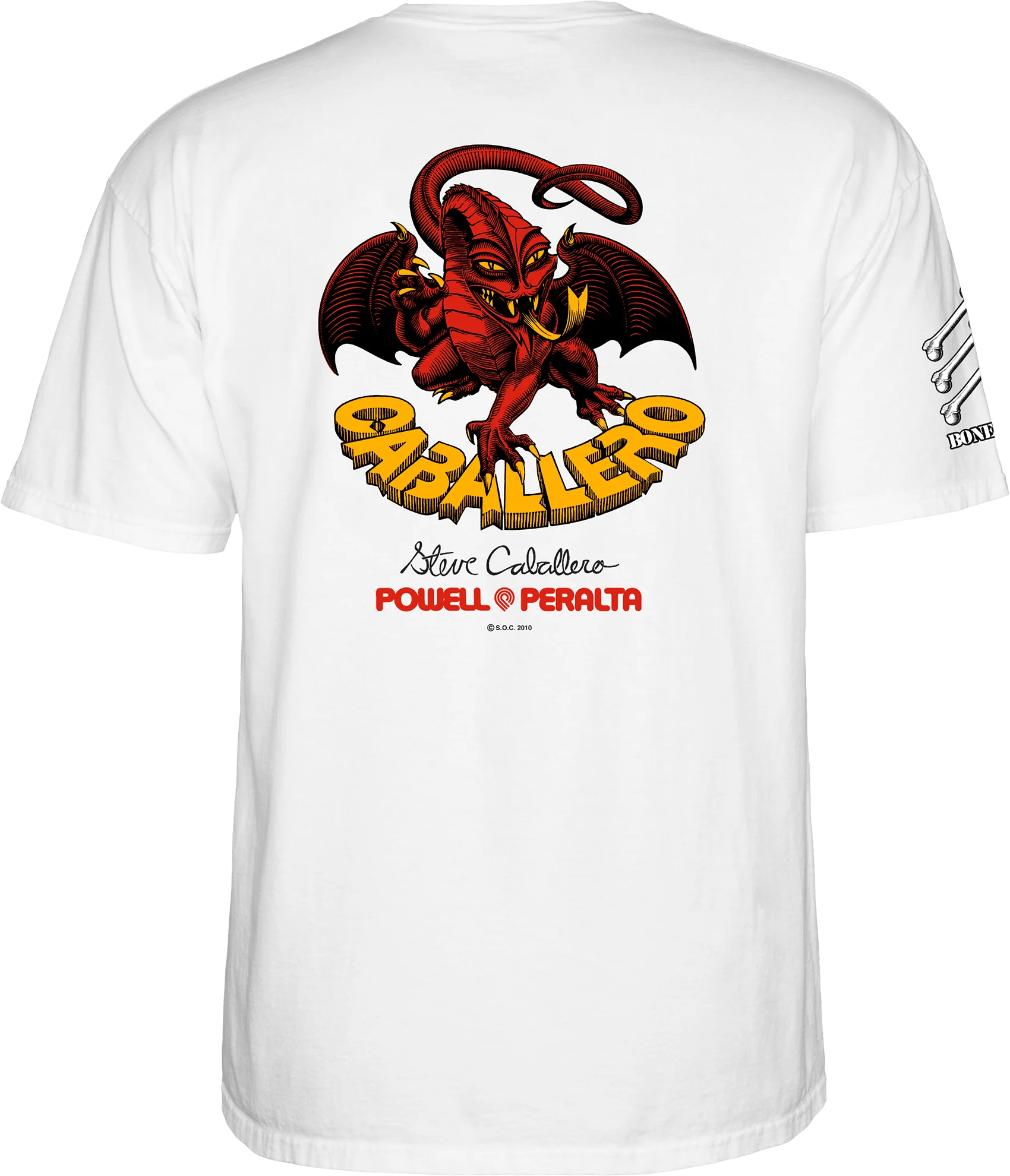 Bones Brigade Steve Caballero S/S T-shirt - White