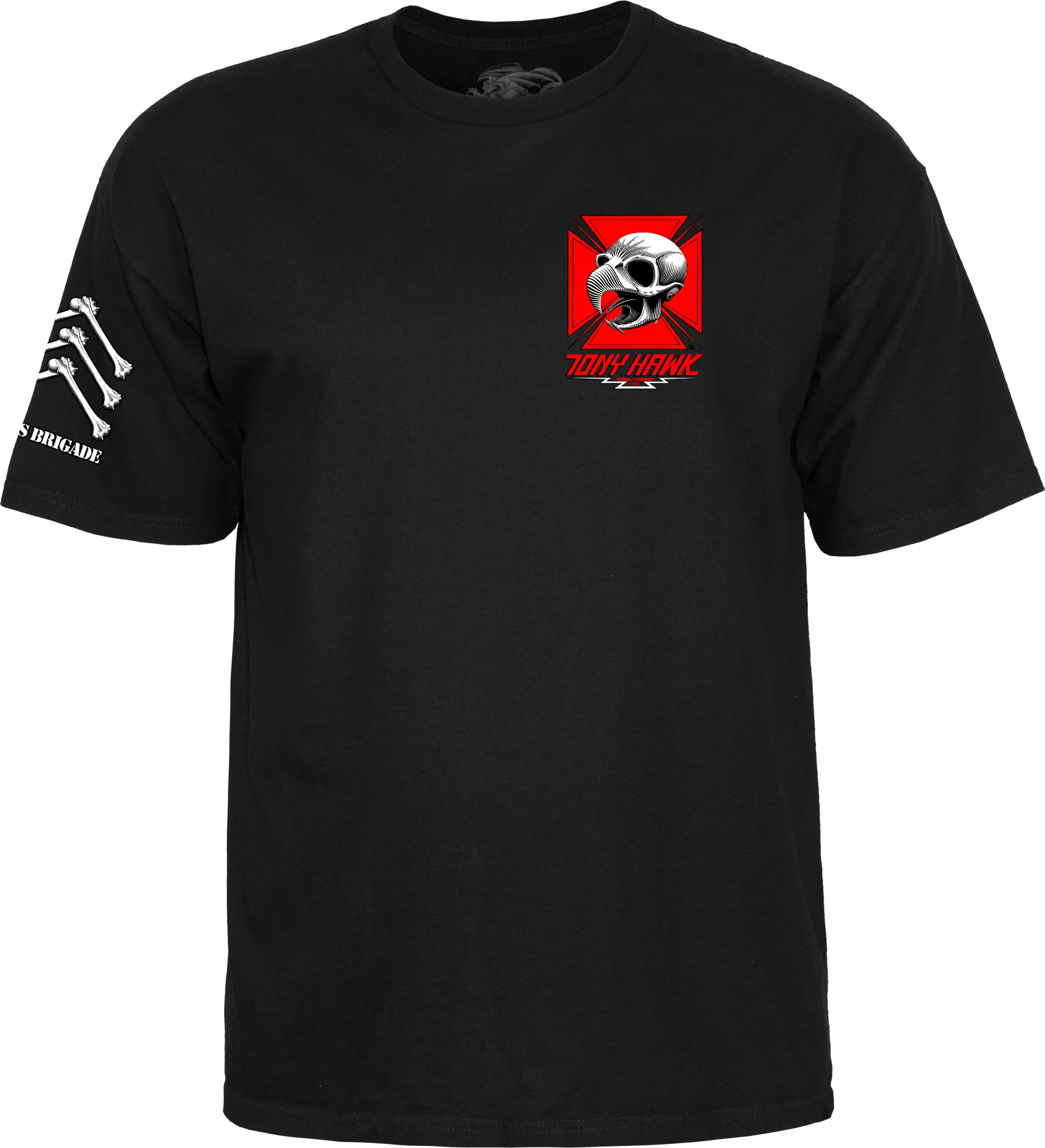 Bones Brigade Tony Hawk S/S T-Shirt - Black - Image 2