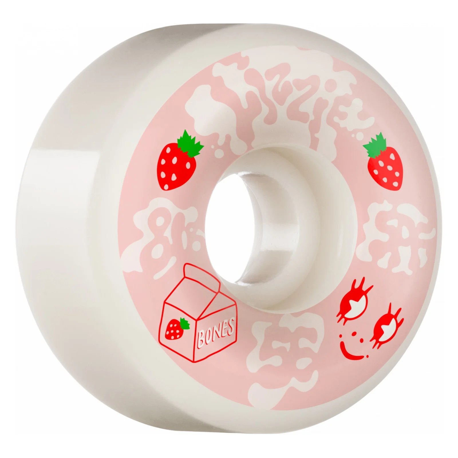 Bones SPF Lizzie Armanto Spilt Milk P6 Widecuts 56mm Wheels - White (Set of 4)
