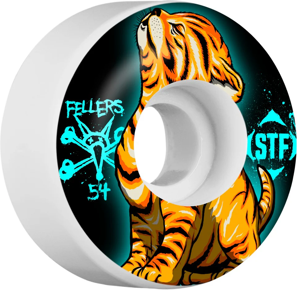 Bones STF Fellers Roar V3 54mm Wheels (Set of 4)