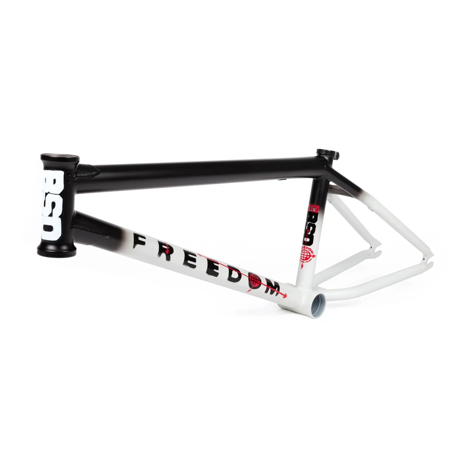 BSD BMX Freedom Frame 20.5″ - Black/White Fade