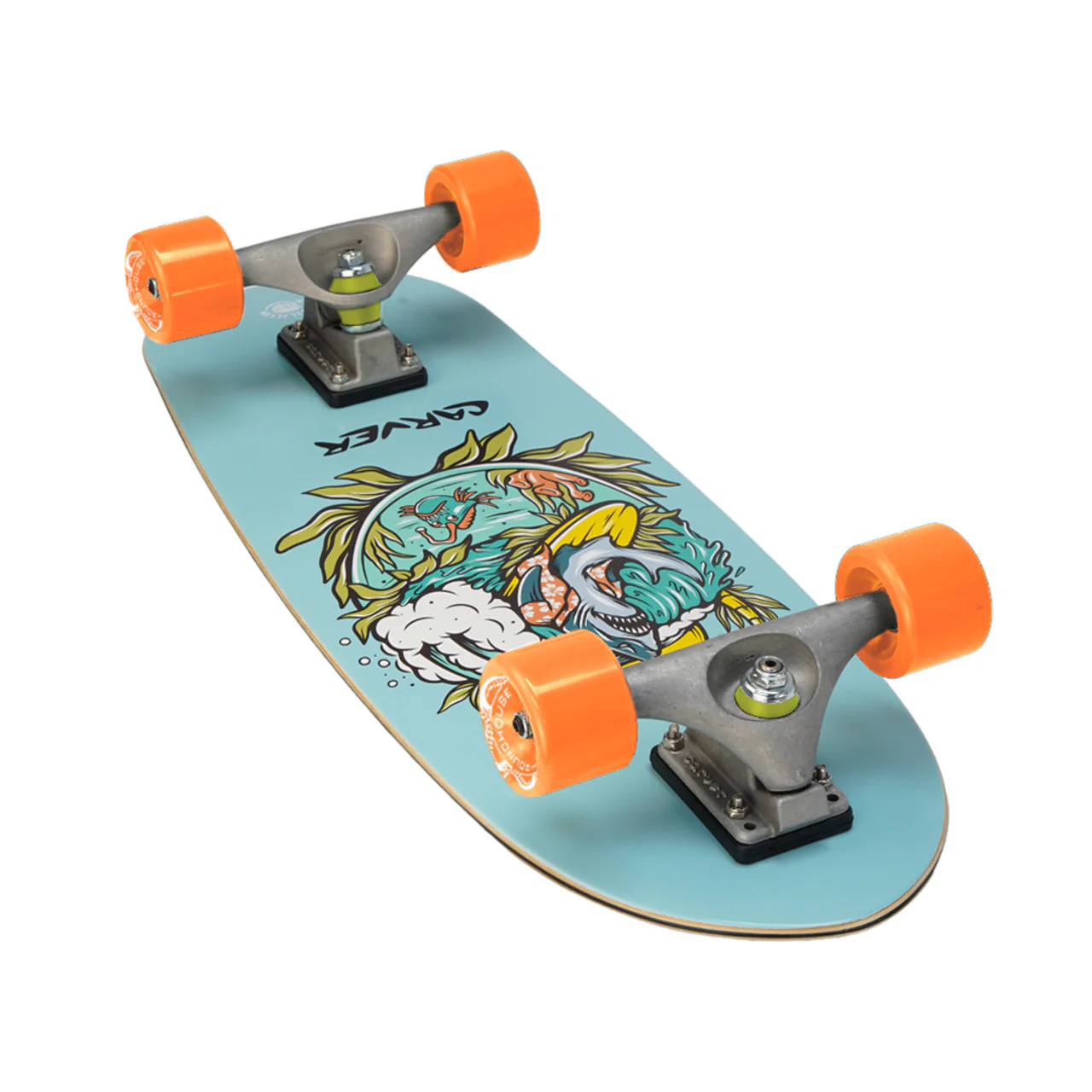 Carver Shark Shredder Mini C5 Surfskate Complete (V3) - 26″ - Image 2