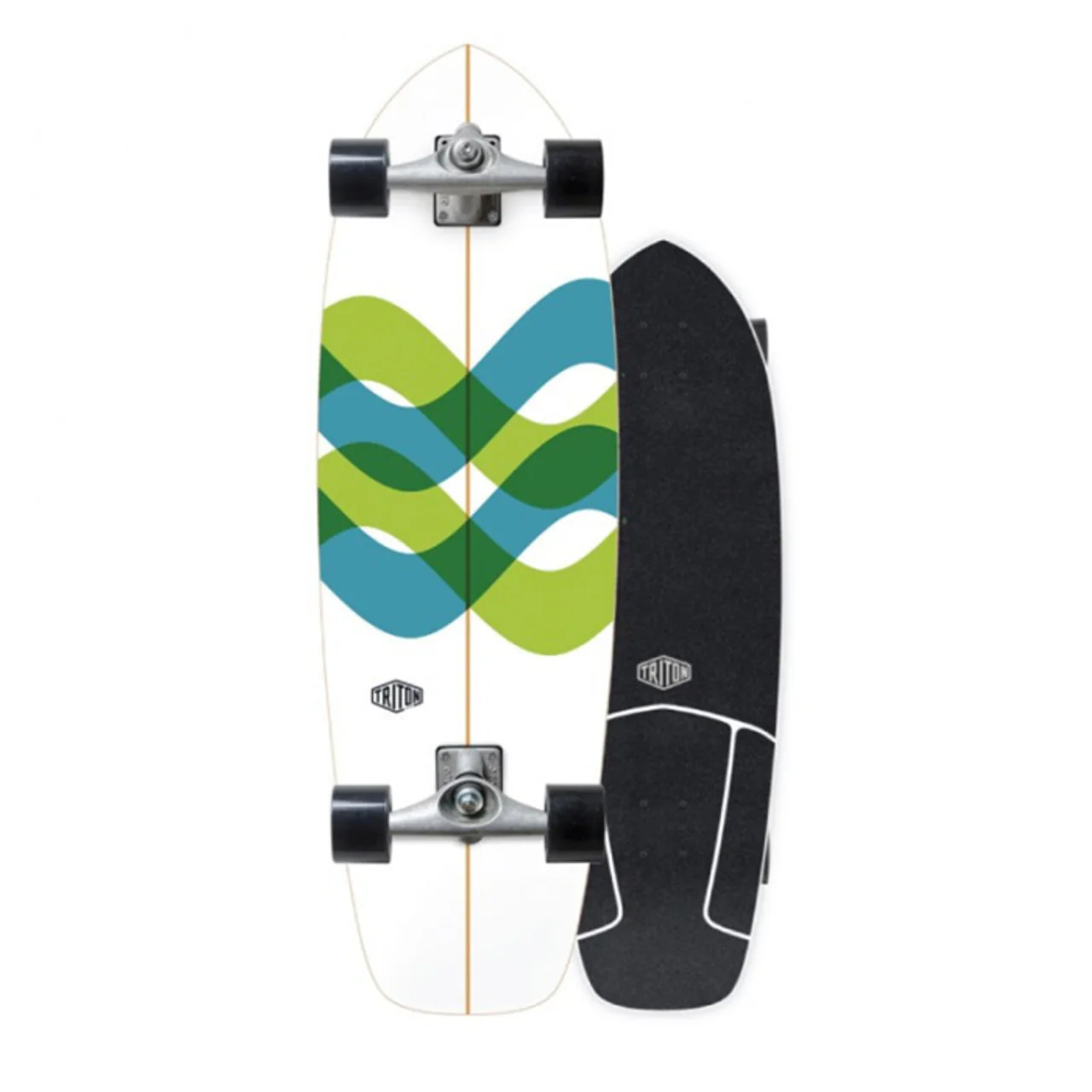 Carver Triton Signal Surfskate Complete C7 Raw (V1) - 31″