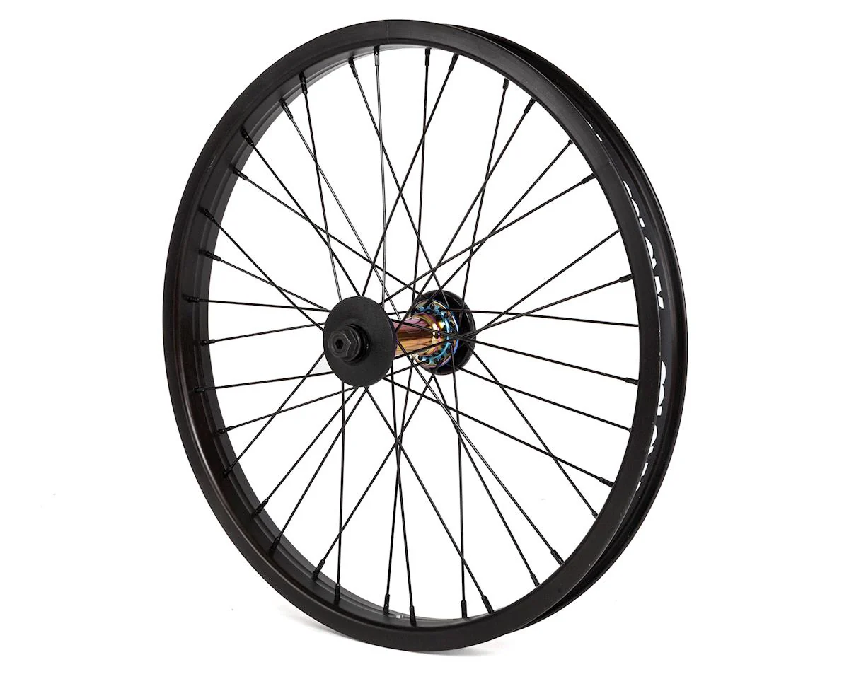 Colony BMX Pintour 20″ Front Wheel - Rainbow/Black
