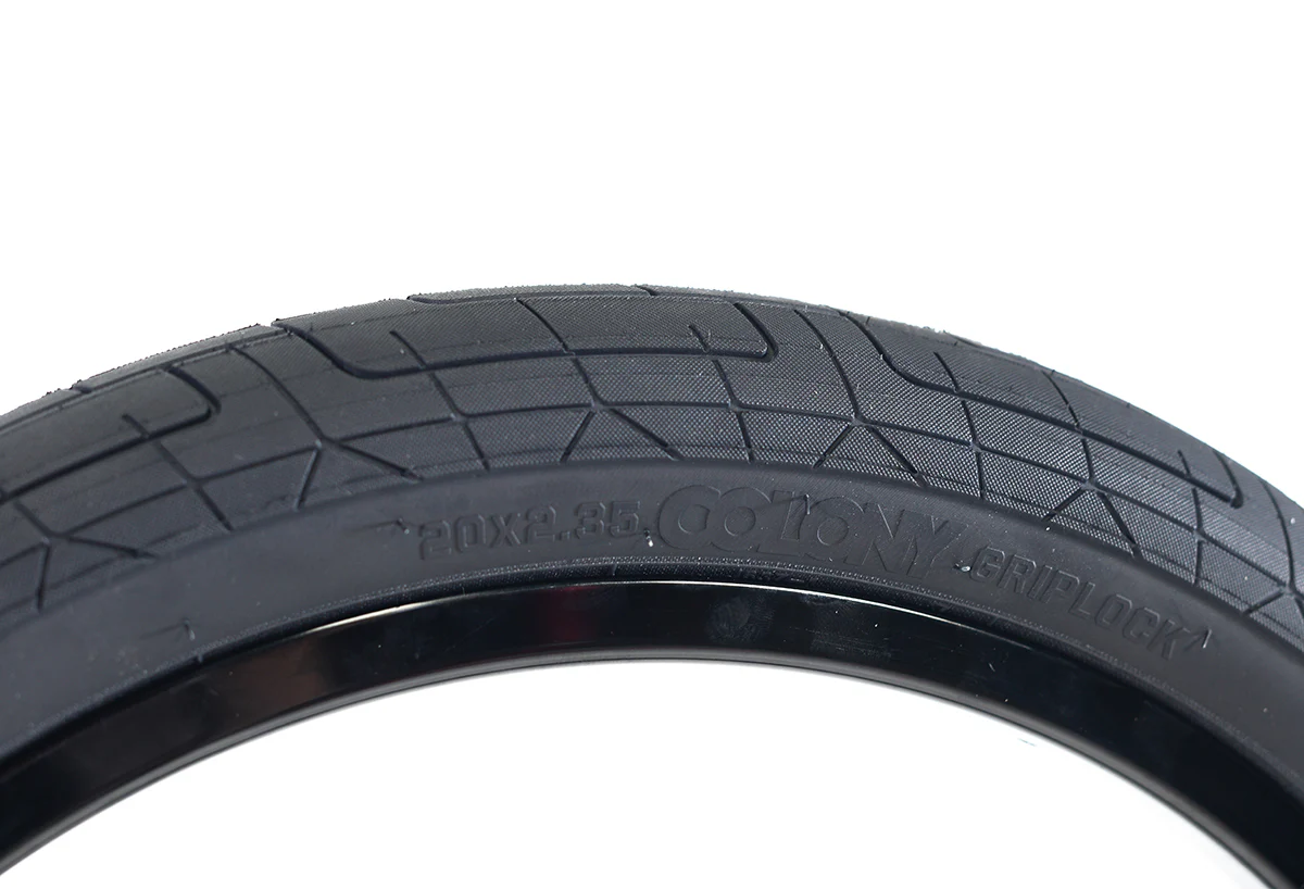 Colony BMX Griplock Tire 20" x 2.35" - Black/Black - Image 2