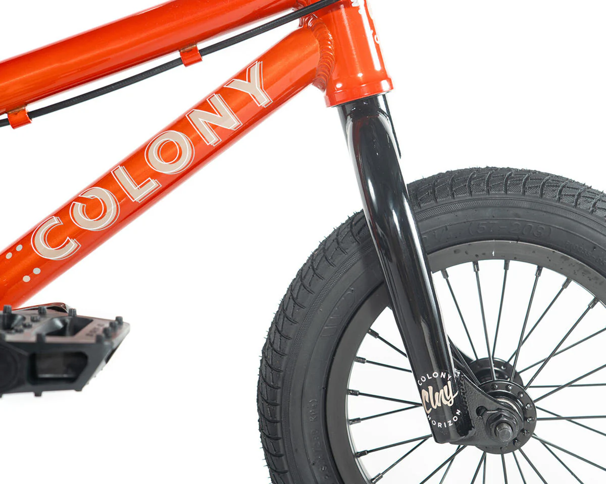 Colony Horizon 12" Complete BMX Bike - Clear Orange - Image 9