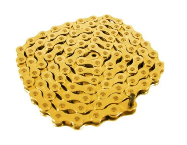 Cult BMX Chain 410 Teflon Coating - Gold