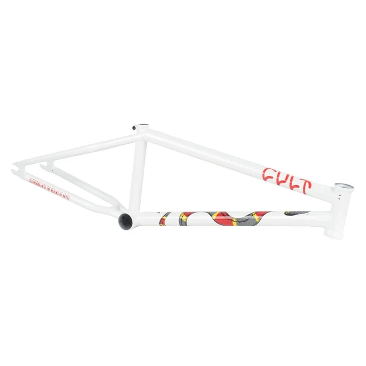 Cult BMX Hawk 20.75" Frame - Pearl White
