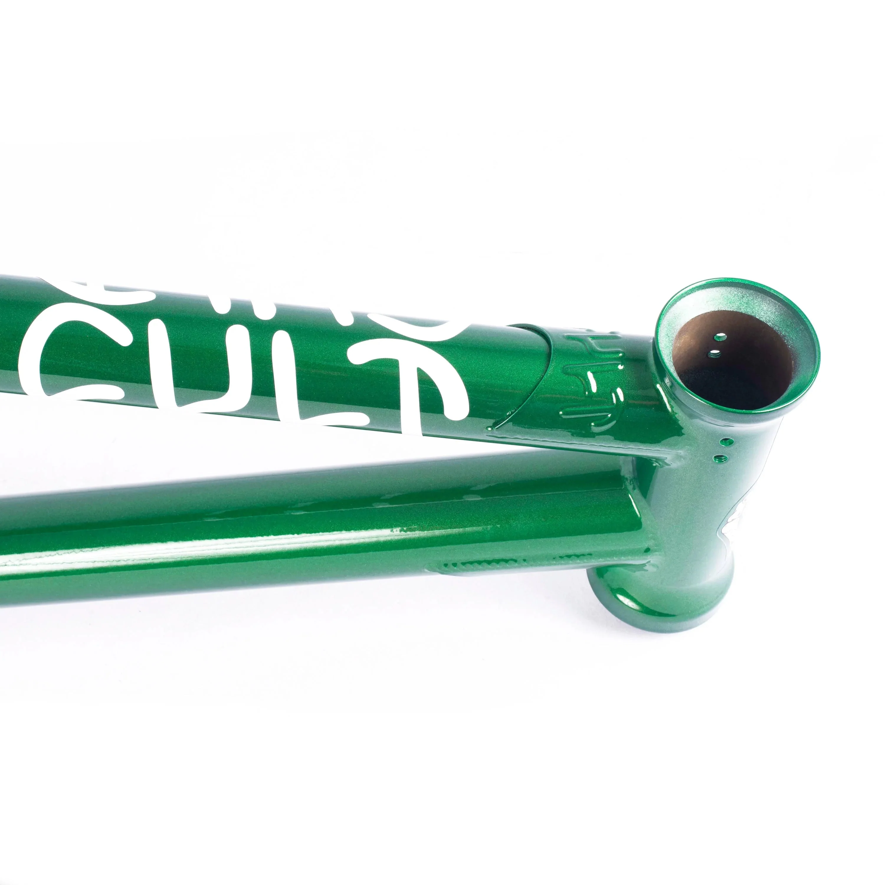 Cult BMX Hawk Frame 20″ - Metallic Green - Image 2