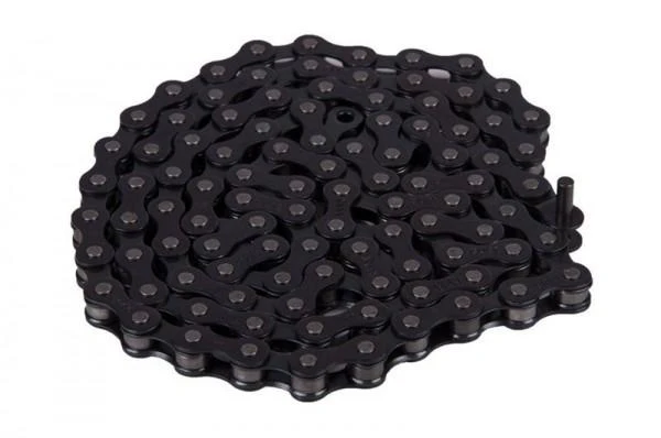 Cult BMX Chain 410 Stamped Logo - Black