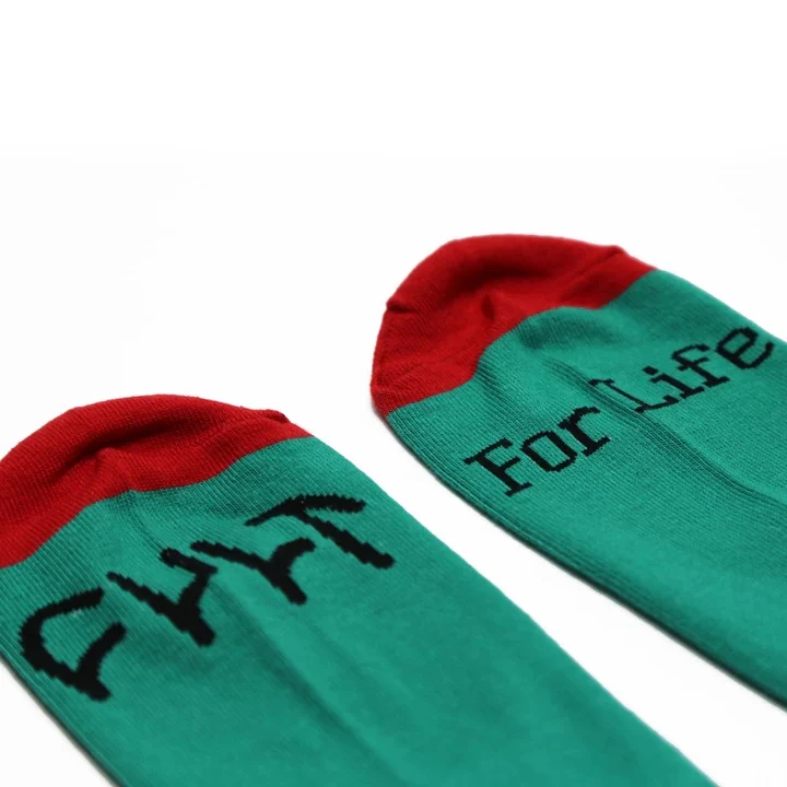 Cult Logo Socks One Size - Aqua - Image 2