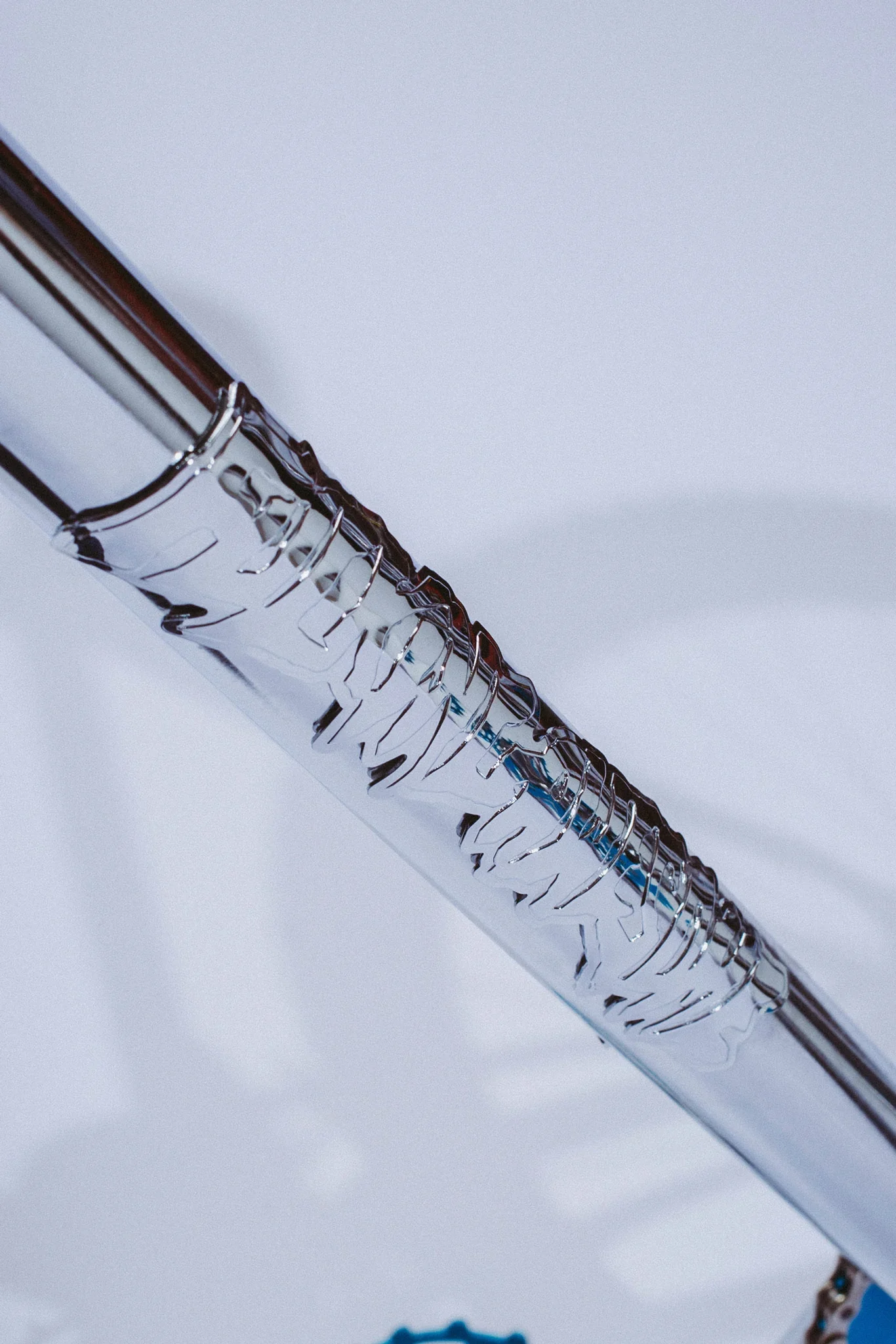 Cult x Fucking Awesome 26″ Cruiser Complete Bike - Chrome/Blue - Image 13