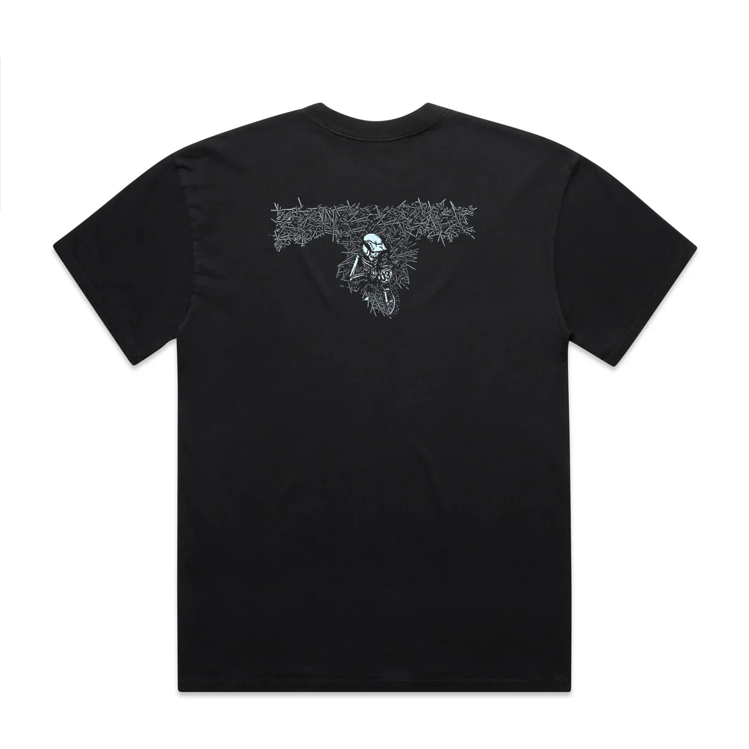 Cult x Fucking Awesome Nails Stamp Logo Tee - Black - Image 2