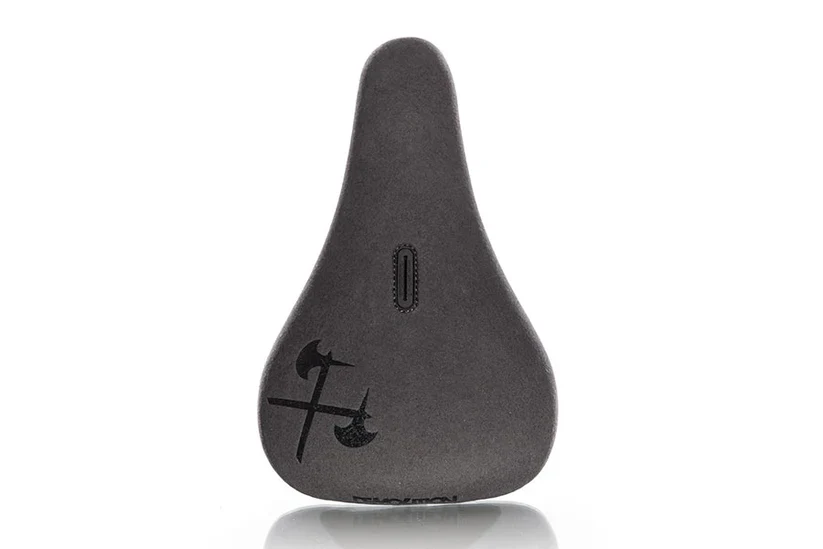 Demolition Axes Embossed Fat Pivotal Seat - Black