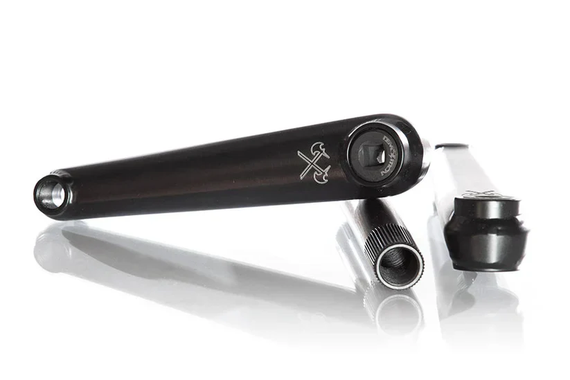 Demolition Revolt 24mm Cranks 165mm - Flat Black - Image 4