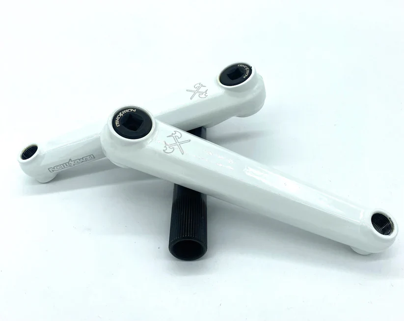 Demolition Revolt 24mm Cranks 165mm - Gloss White