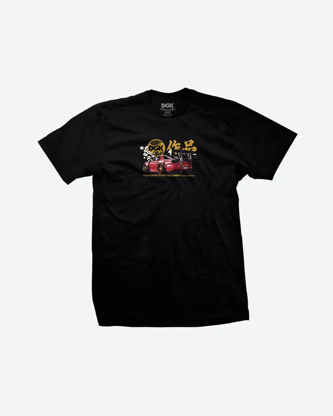 DGK Beauty And The Beast T-Shirt - Black - Image 3