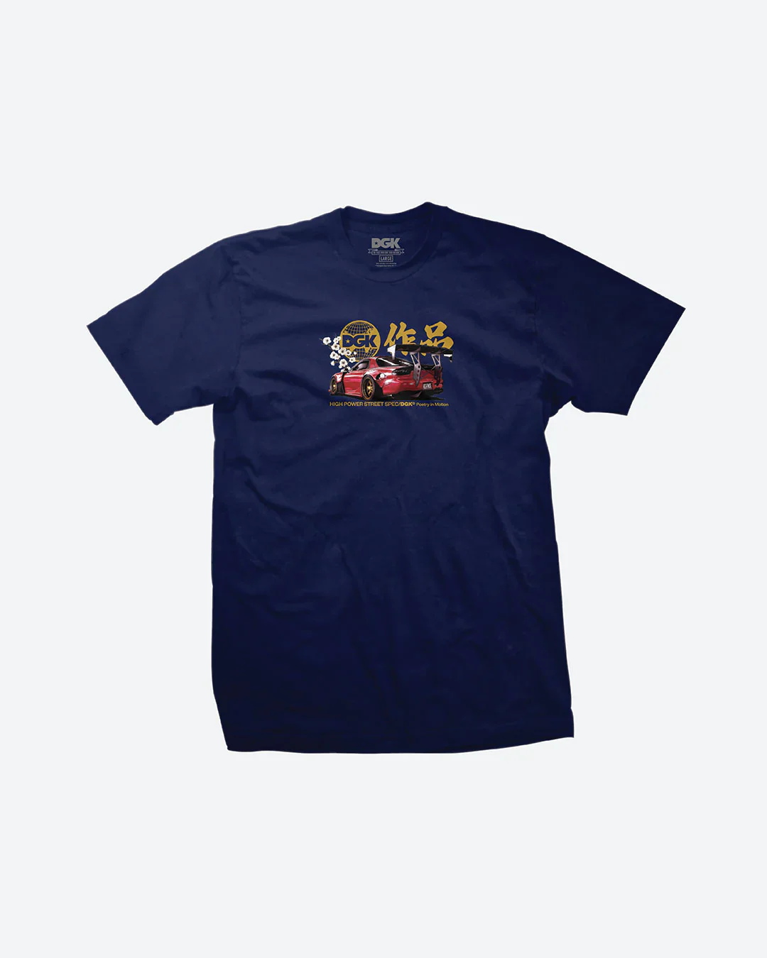 DGK Beauty And The Beast T-Shirt - Navy - Image 3