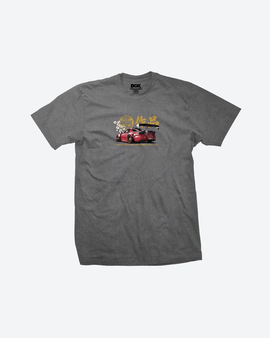 DGK Beauty And The Beast T-Shirt - Washed Black - Image 3