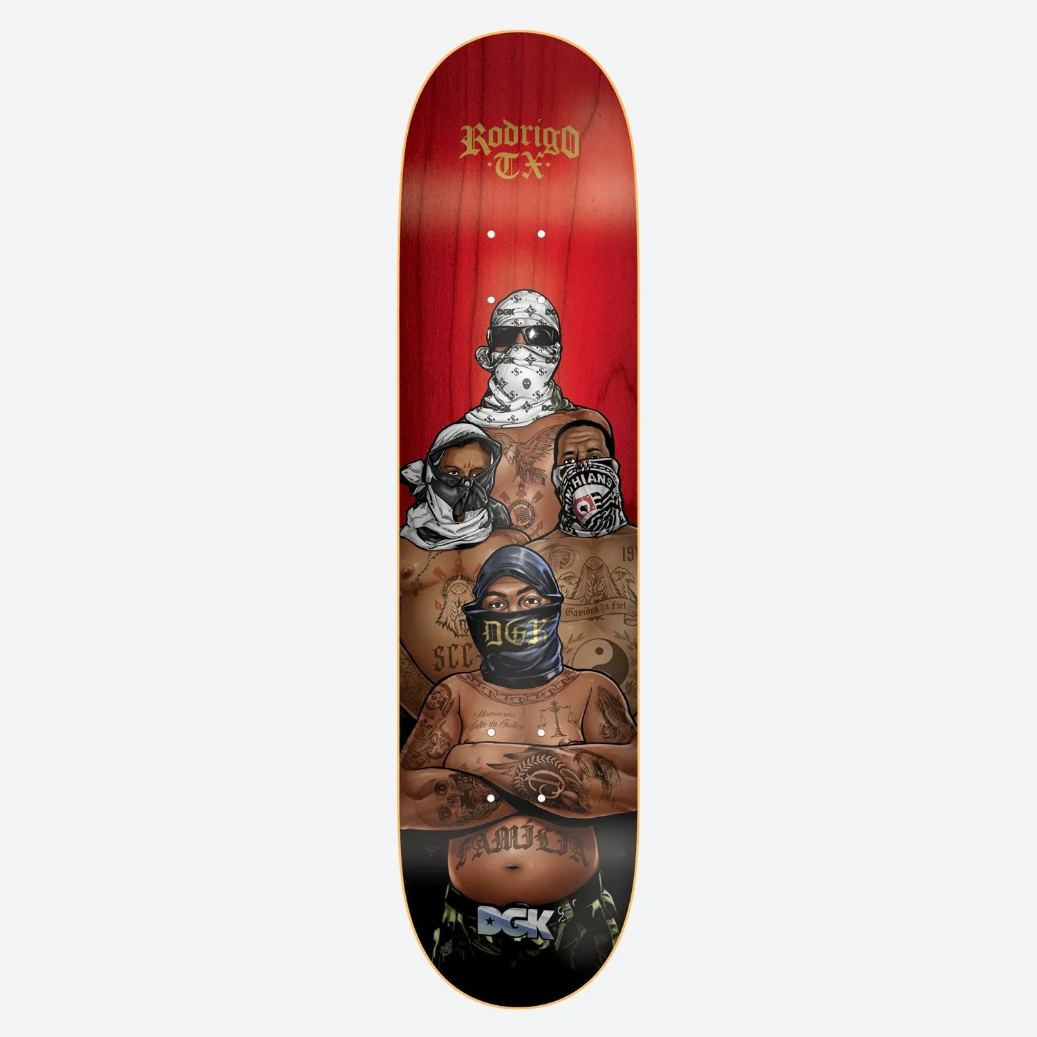 DGK Fiel TX Skateboard Deck - 8.1″ Multi - Image 2