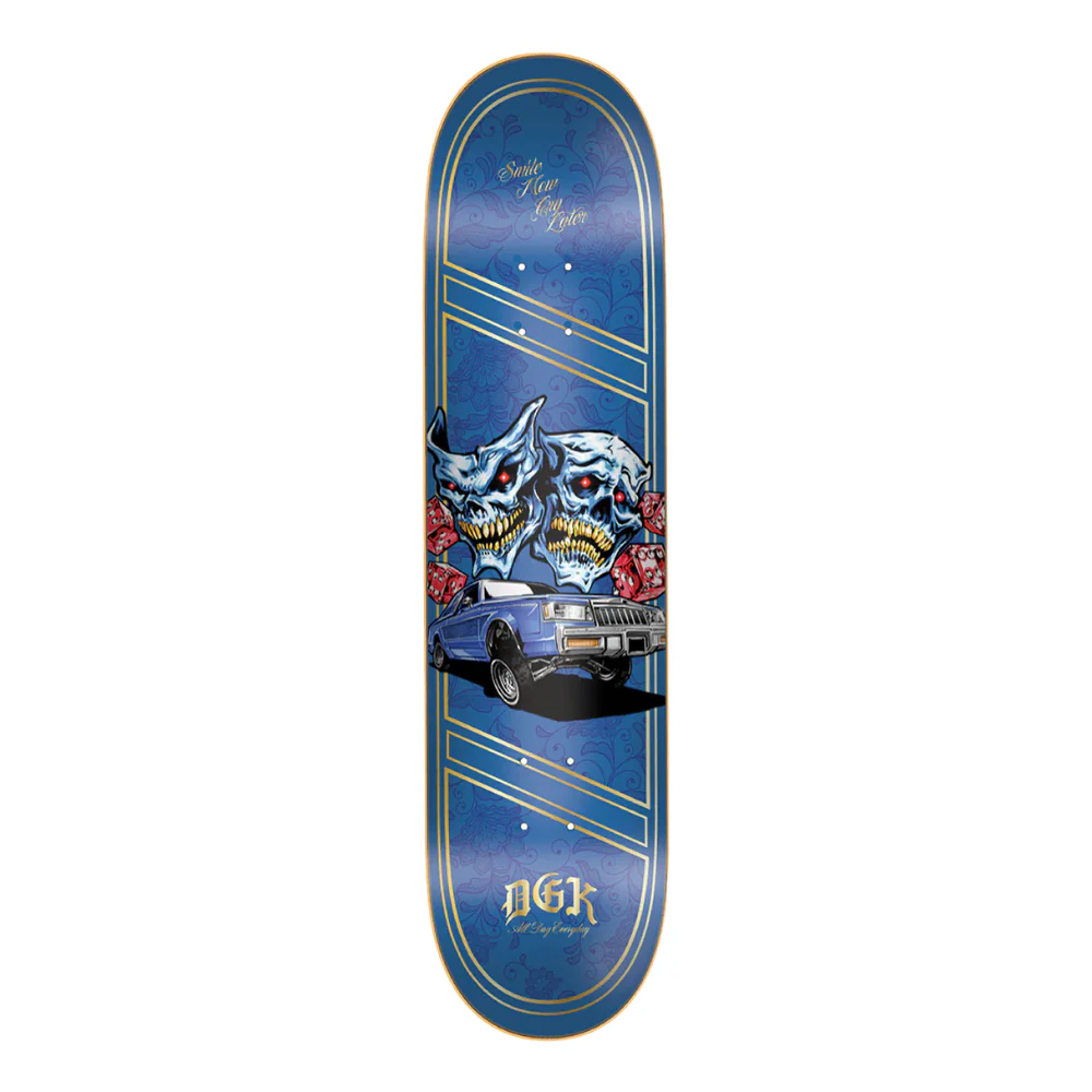 DGK Night Moves Skateboard Deck - 8.38″