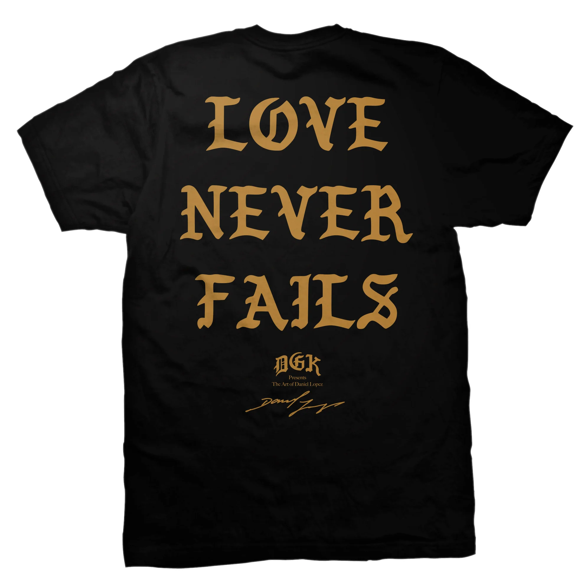 DGK No Llores T-Shirt - Black - Image 2