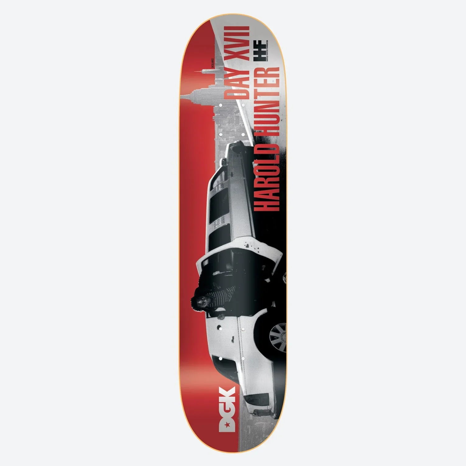 DGK Street Soldier Harold Hunter Skateboard Deck - 8.5″ Multi - Image 2