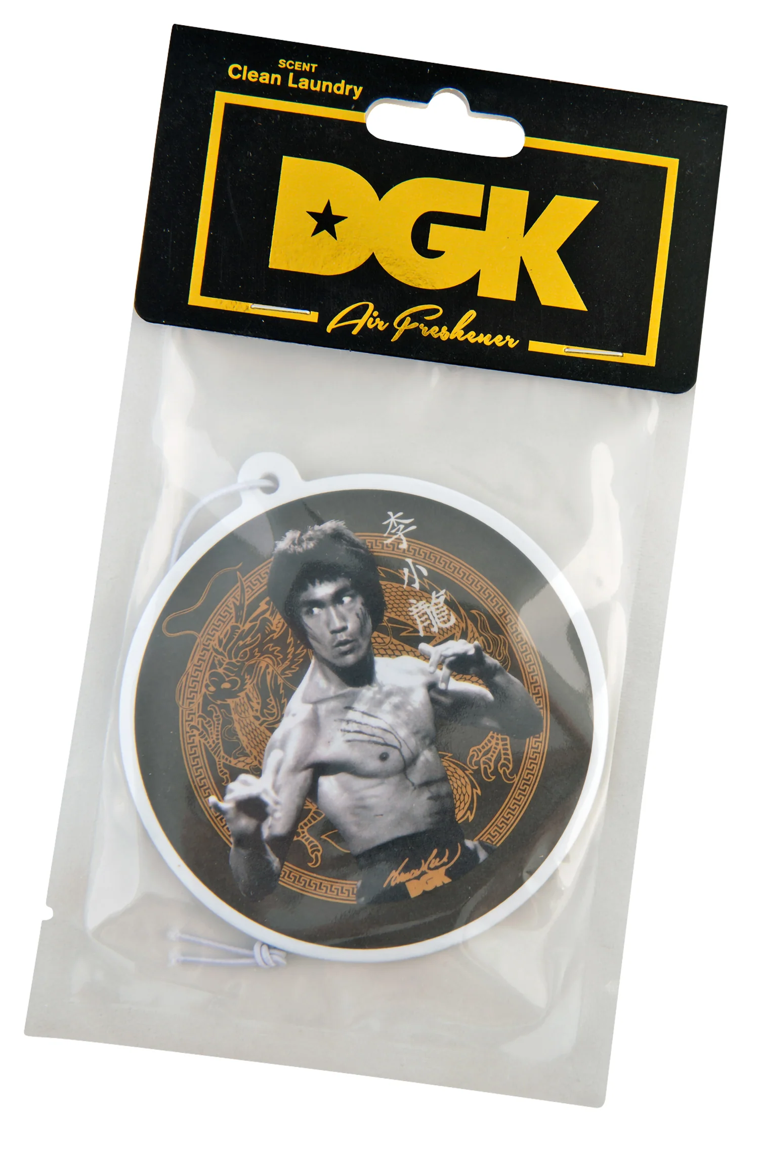 DGK x Bruce Lee Balance Air Freshener - Black - Image 2