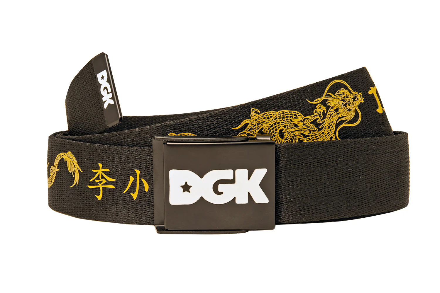 DGK x Bruce Lee Balance Scout Belt - Black - Image 2