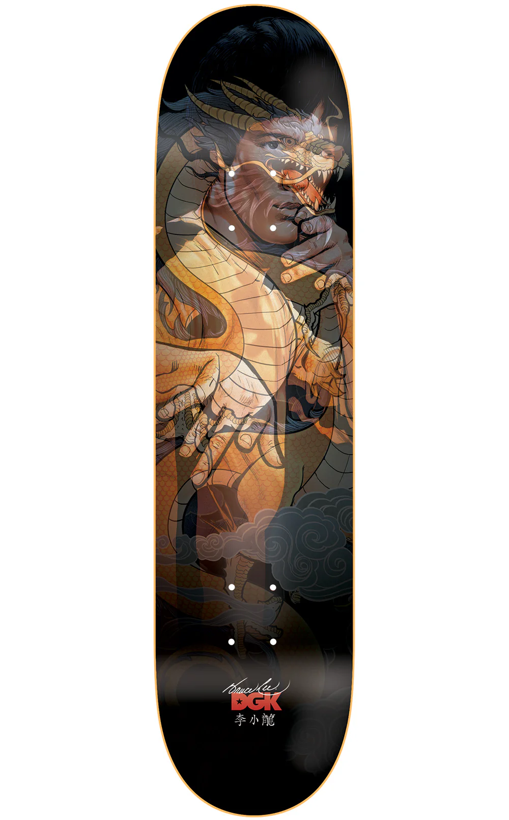 DGK x Bruce Lee Dragon Lee Lenticular Deck - 8.0" Multi - Image 3