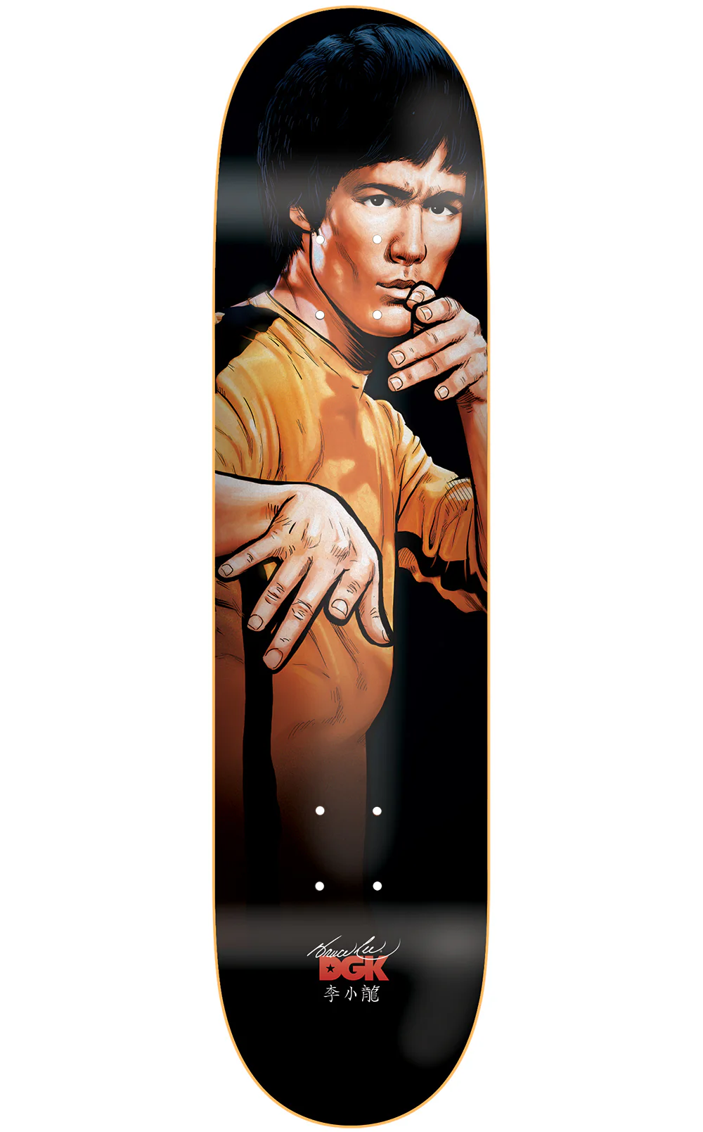 DGK x Bruce Lee Dragon Lee Lenticular Deck - 8.0" Multi - Image 4