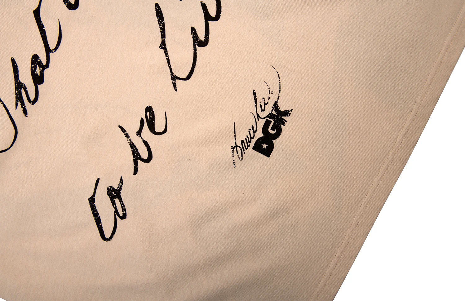 DGK x Bruce Lee Impact Knit T-Shirt - Black/Tan - Image 2