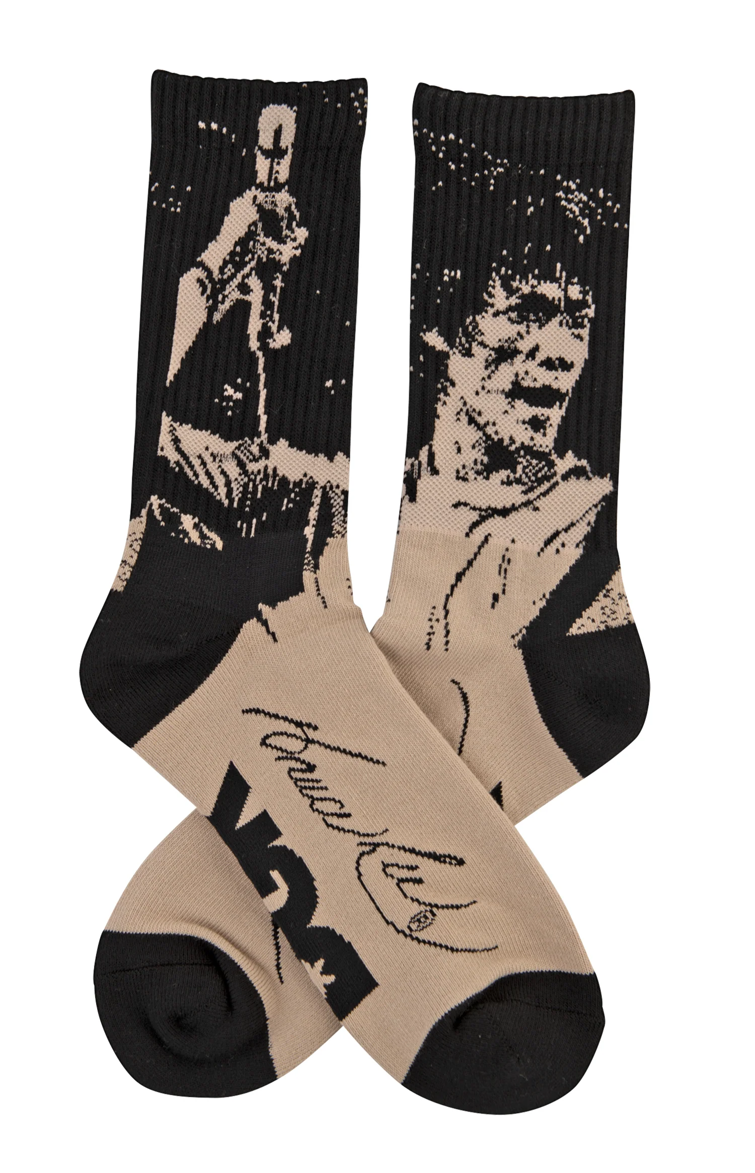 DGK x Bruce Lee Impact Socks - Sand - Image 2