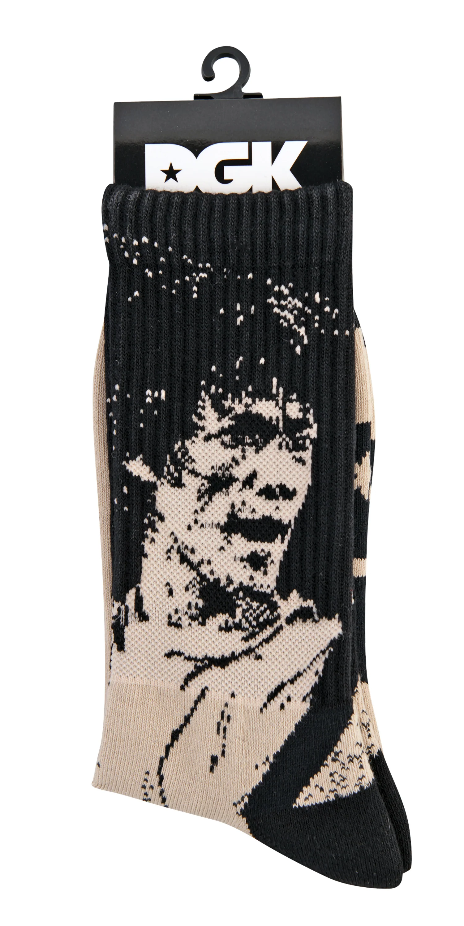 DGK x Bruce Lee Impact Socks - Sand - Image 3
