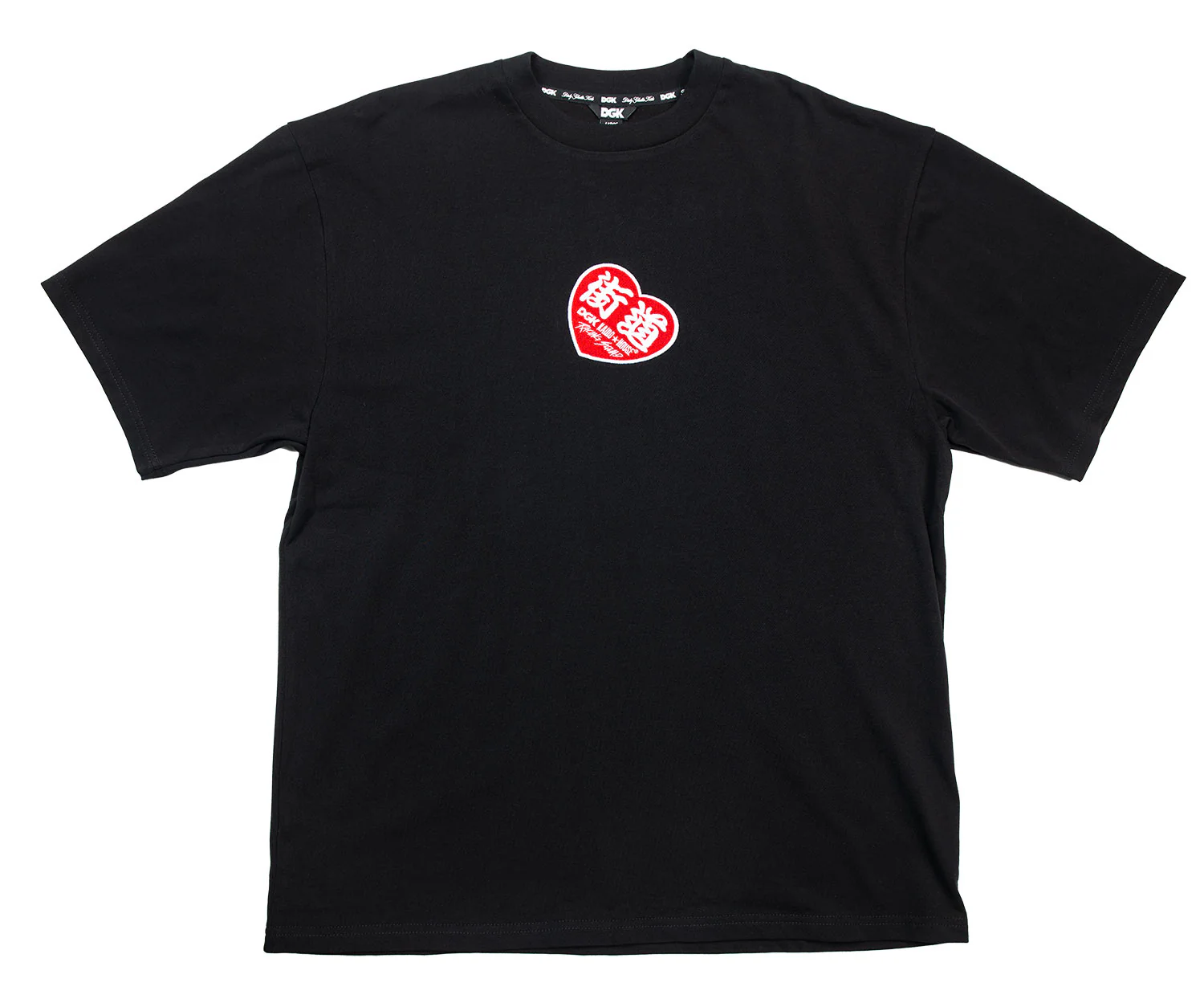 DGK x Kaido House Camber Knit T-Shirt - Black - Image 2