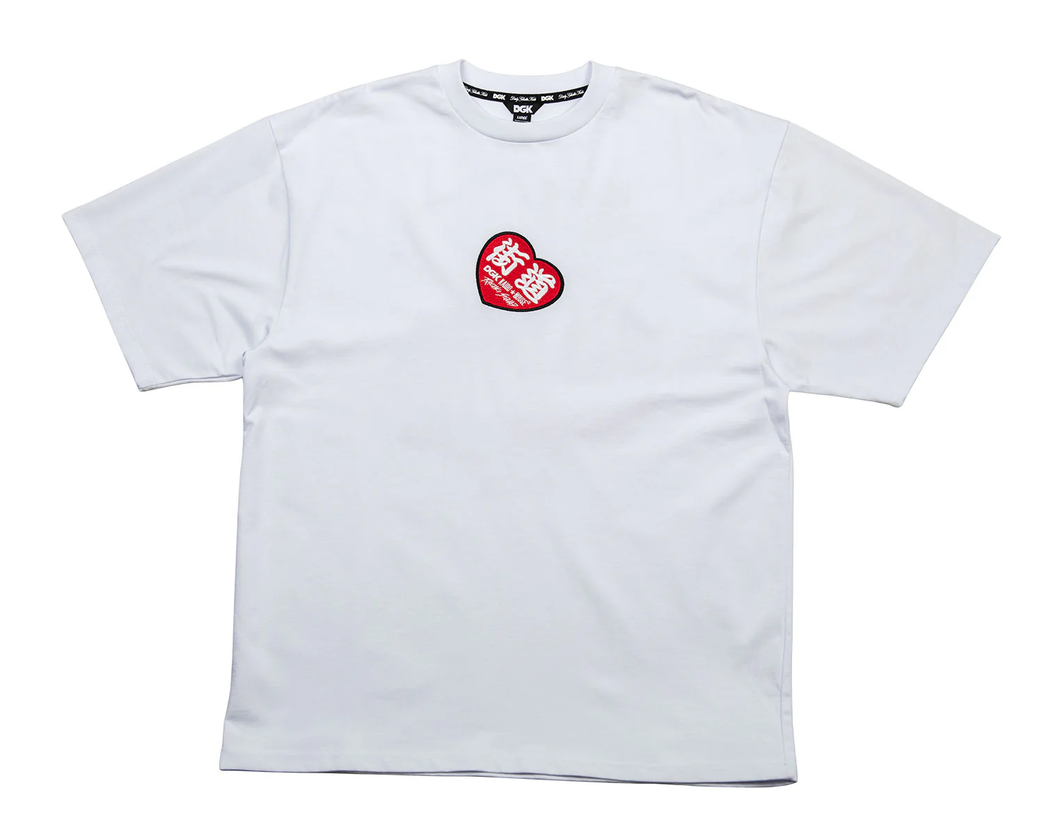 DGK x Kaido House Camber Knit T-Shirt - White - Image 2