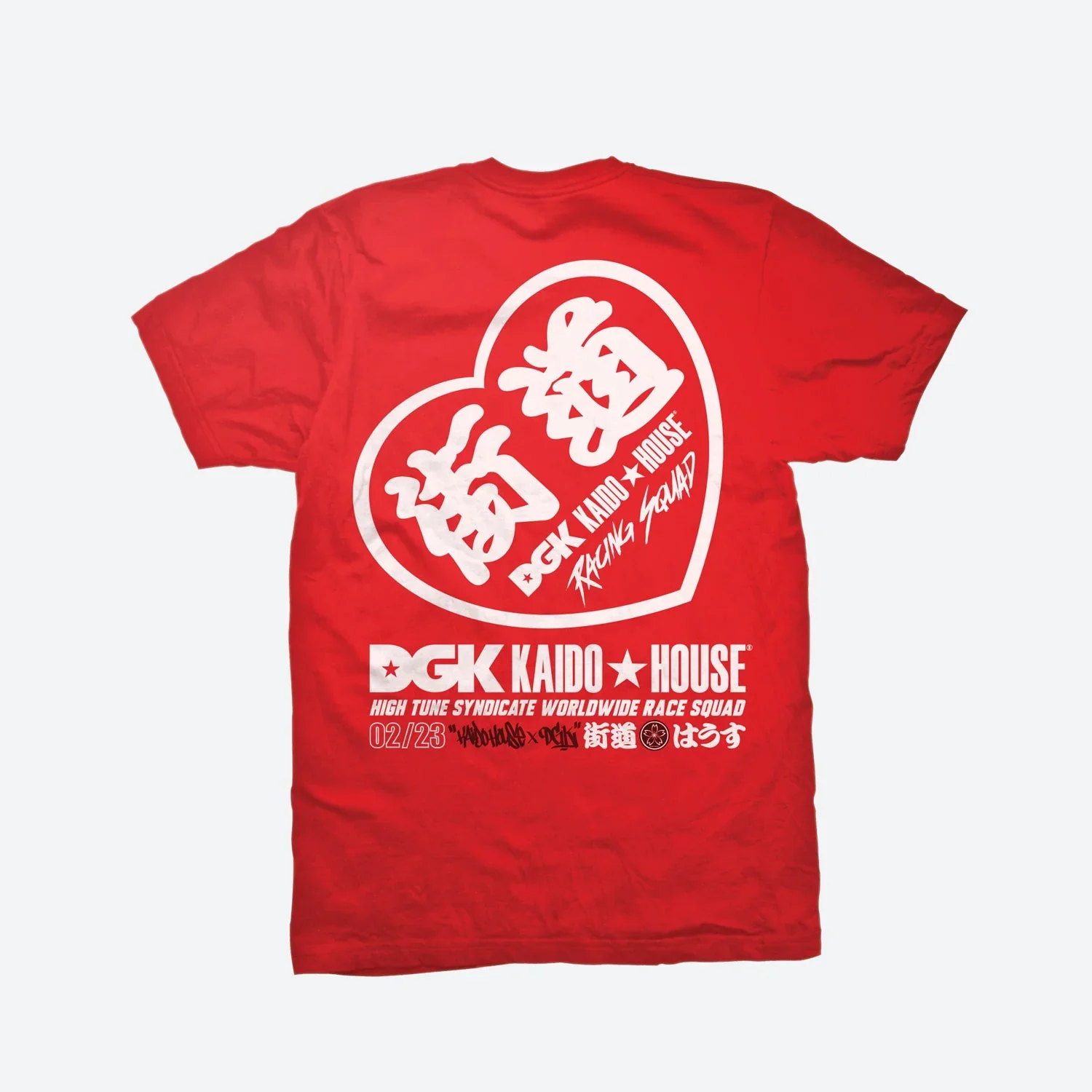 DGK x Kaido House Konbini T-Shirt - Red - Image 2