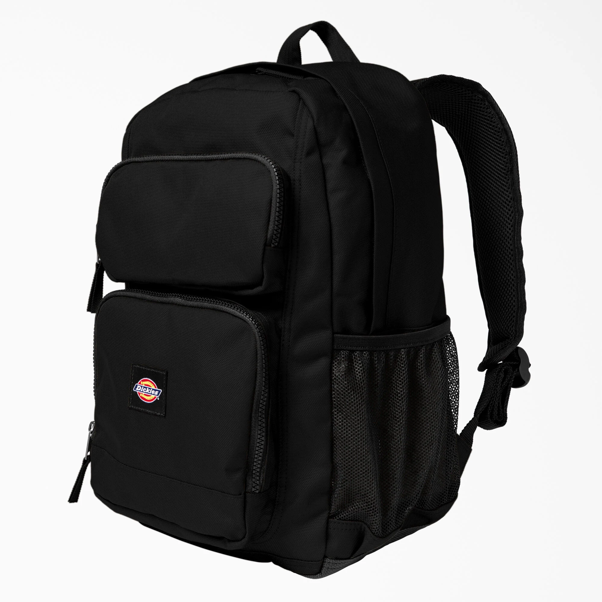 Dickies Double Pocket Backpack - Black - Image 3
