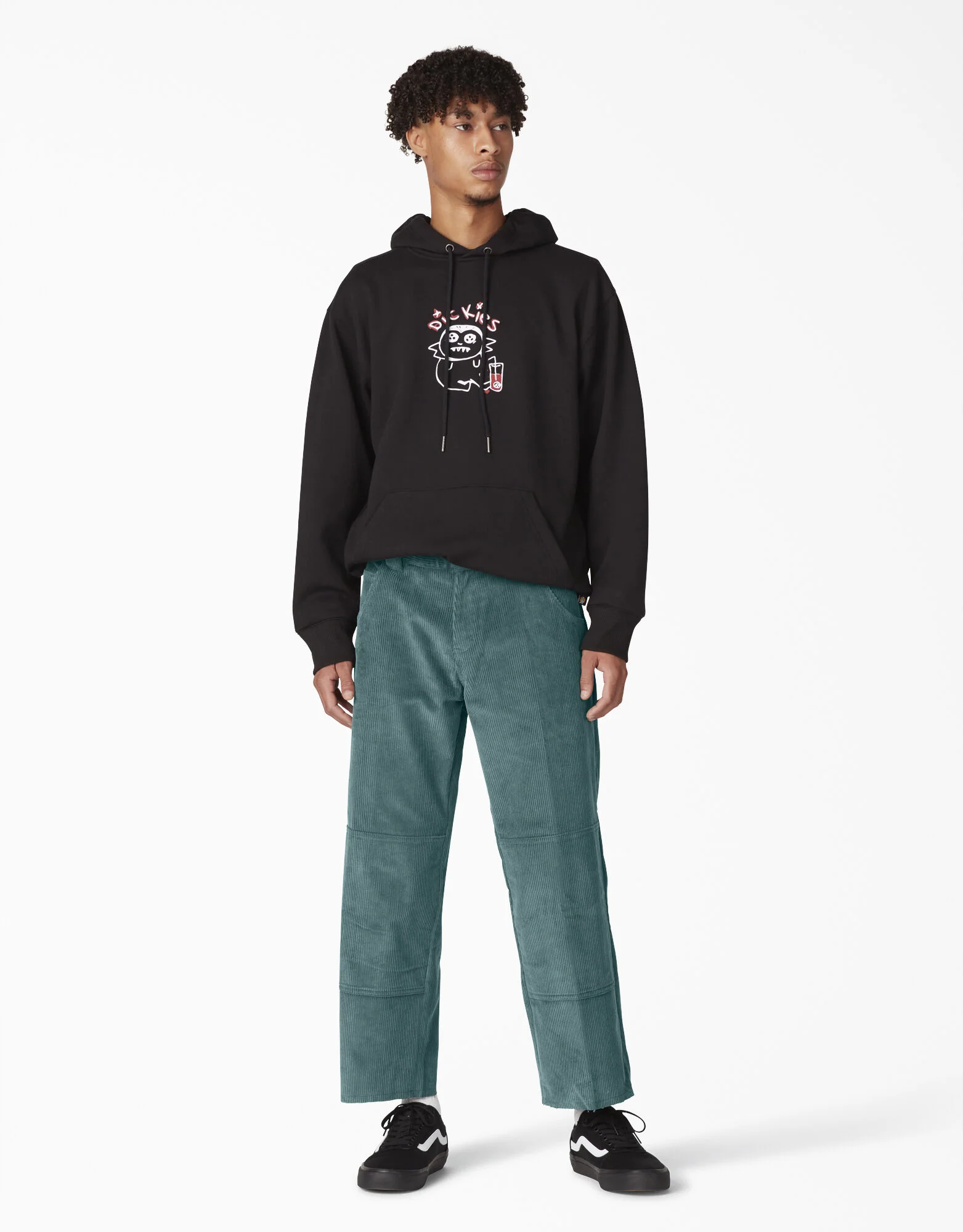 Dickies Franky Villani Sicko Corduroy Double Knee Pants - Lincoln Green - Image 4