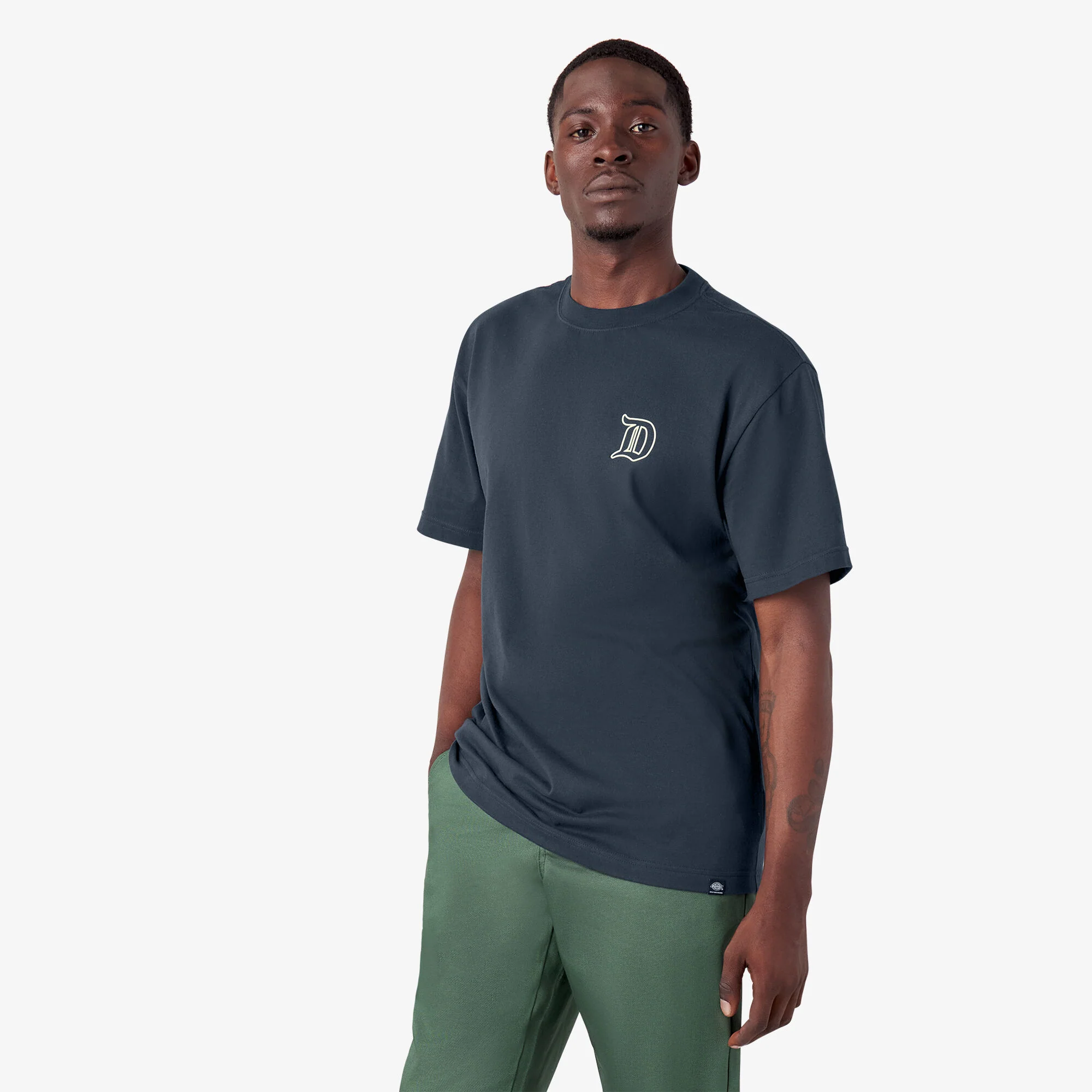 Dickies Skateboarding Guy Mariano Graphic T-Shirt - Dark Navy - Image 3