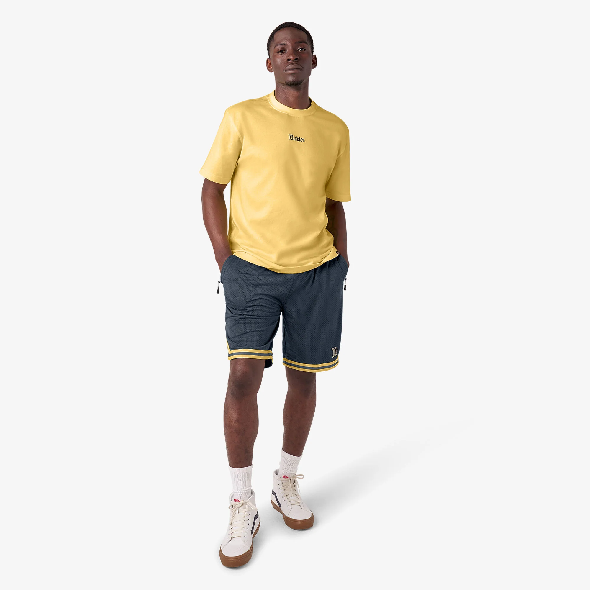 Dickies Skateboarding Guy Mariano Mesh Shorts - Dark Navy - Image 3